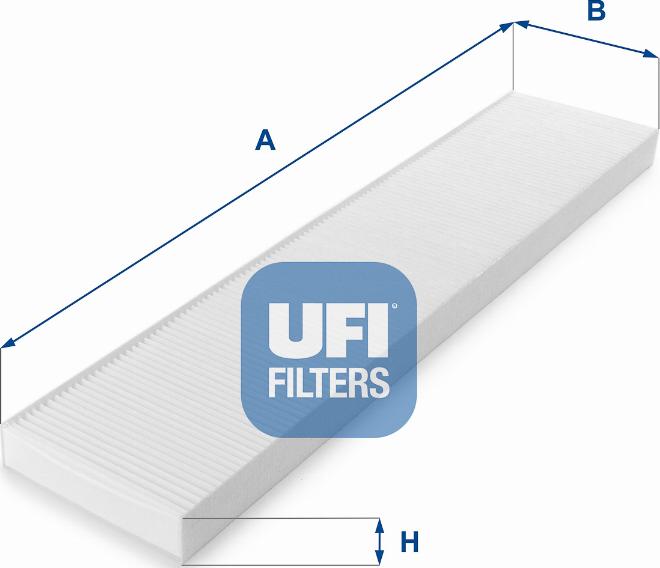 UFI 53.017.00 - Filtre, air de l'habitacle cwaw.fr