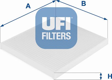 UFI 53.088.00 - Filtre, air de l'habitacle cwaw.fr