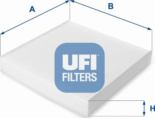 UFI 53.039.00 - Filtre, air de l'habitacle cwaw.fr