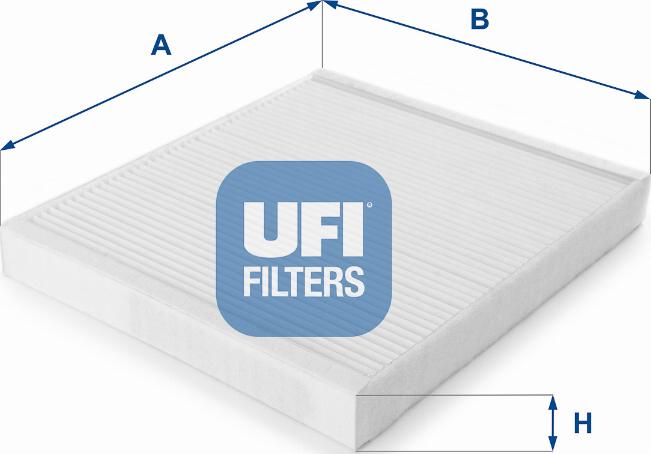 UFI 53.030.00 - Filtre, air de l'habitacle cwaw.fr