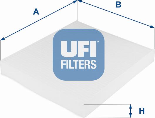 UFI 53.031.00 - Filtre, air de l'habitacle cwaw.fr