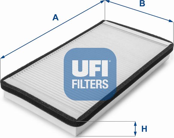 UFI 53.028.00 - Filtre, air de l'habitacle cwaw.fr