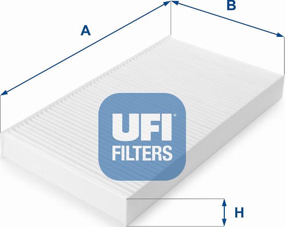 UFI 53.023.00 - Filtre, air de l'habitacle cwaw.fr