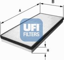 UFI 53.022.00 - Filtre, air de l'habitacle cwaw.fr