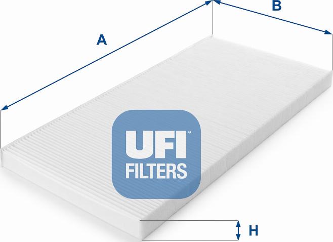 UFI 53.078.00 - Filtre, air de l'habitacle cwaw.fr