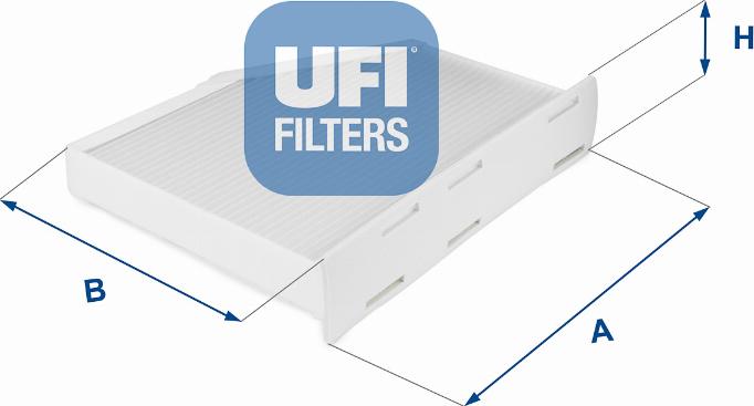 UFI 53.148.00 - Filtre, air de l'habitacle cwaw.fr