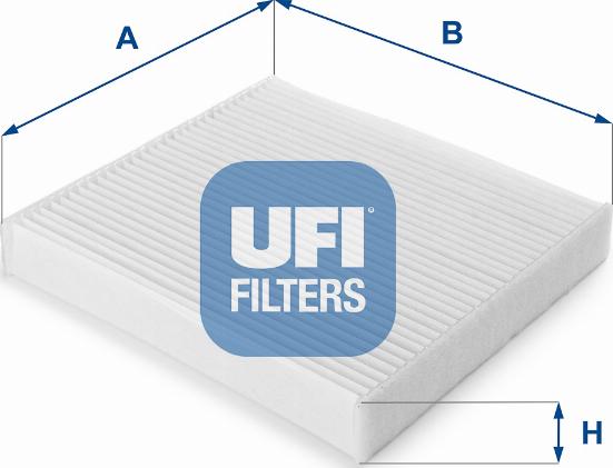 UFI 53.147.00 - Filtre, air de l'habitacle cwaw.fr