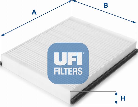 UFI 53.159.00 - Filtre, air de l'habitacle cwaw.fr