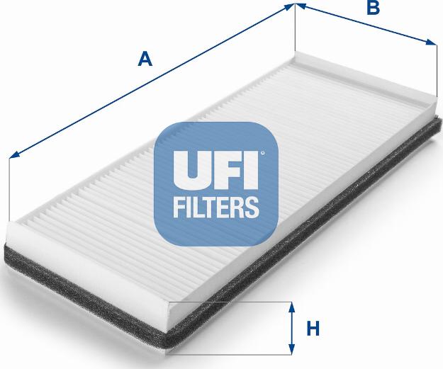 UFI 53.155.00 - Filtre, air de l'habitacle cwaw.fr