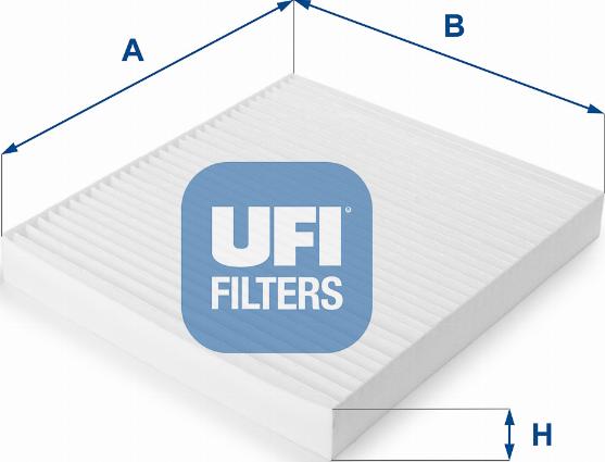 UFI 53.150.00 - Filtre, air de l'habitacle cwaw.fr