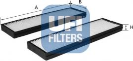 UFI 53.163.00 - Filtre, air de l'habitacle cwaw.fr