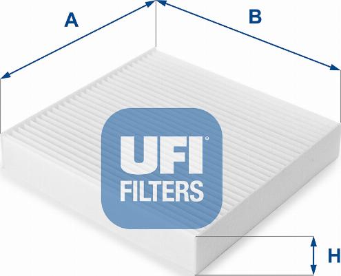 UFI 53.109.00 - Filtre, air de l'habitacle cwaw.fr