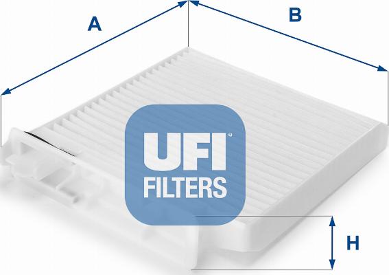 UFI 53.104.00 - Filtre, air de l'habitacle cwaw.fr