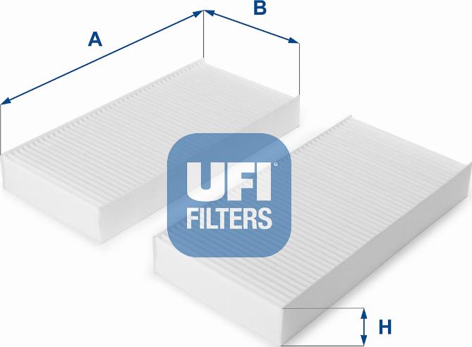 UFI 53.108.00 - Filtre, air de l'habitacle cwaw.fr