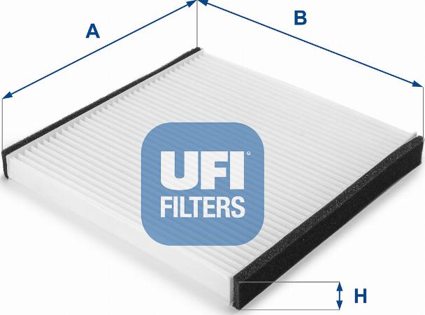 UFI 53.103.00 - Filtre, air de l'habitacle cwaw.fr