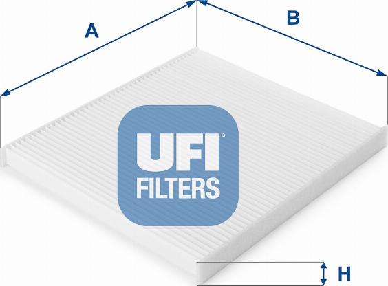 UFI 53.112.00 - Filtre, air de l'habitacle cwaw.fr