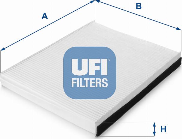 UFI 53.189.00 - Filtre, air de l'habitacle cwaw.fr