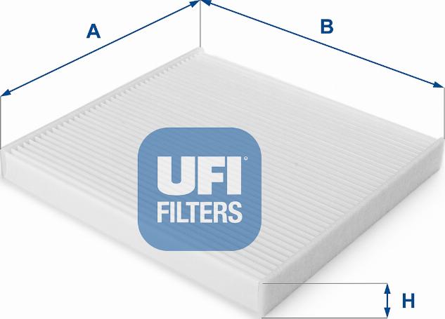 UFI 53.130.00 - Filtre, air de l'habitacle cwaw.fr