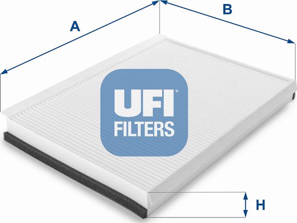 UFI 53.137.00 - Filtre, air de l'habitacle cwaw.fr