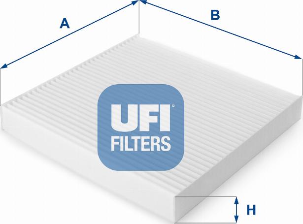 UFI 53.123.00 - Filtre, air de l'habitacle cwaw.fr