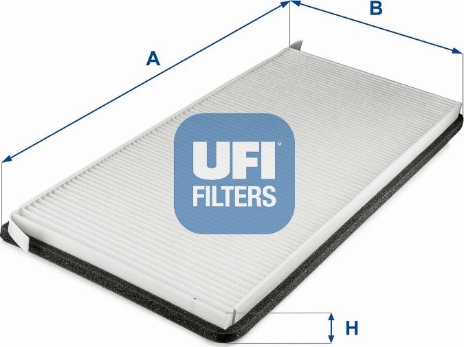 UFI 53.319.00 - Filtre, air de l'habitacle cwaw.fr