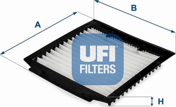 UFI 53.316.00 - Filtre, air de l'habitacle cwaw.fr