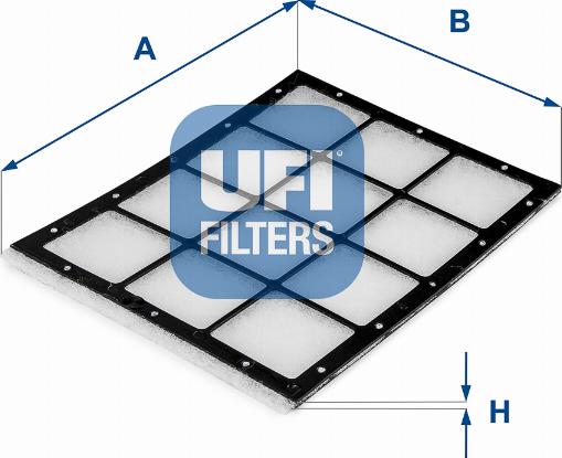 UFI 53.317.00 - Filtre, air de l'habitacle cwaw.fr