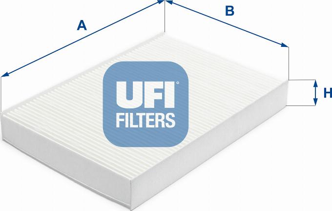 UFI 53.389.00 - Filtre, air de l'habitacle cwaw.fr