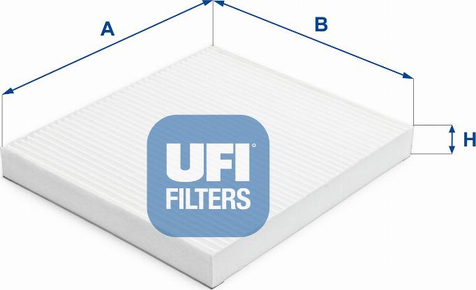 UFI 53.386.00 - Filtre, air de l'habitacle cwaw.fr