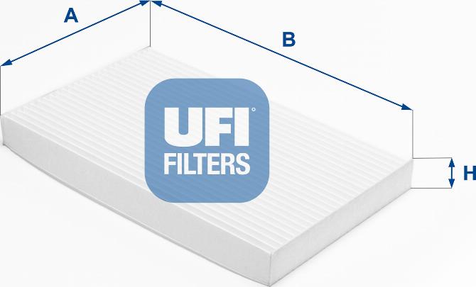 UFI 53.388.00 - Filtre, air de l'habitacle cwaw.fr