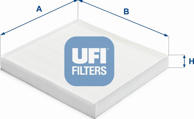 UFI 53.387.00 - Filtre, air de l'habitacle cwaw.fr