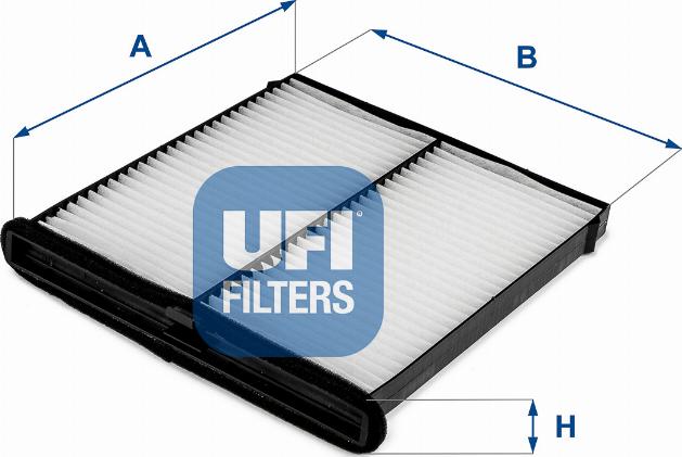 UFI 53.330.00 - Filtre, air de l'habitacle cwaw.fr