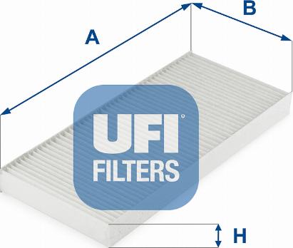 UFI 53.328.00 - Filtre, air de l'habitacle cwaw.fr