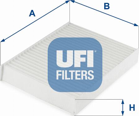 UFI 53.299.00 - Filtre, air de l'habitacle cwaw.fr