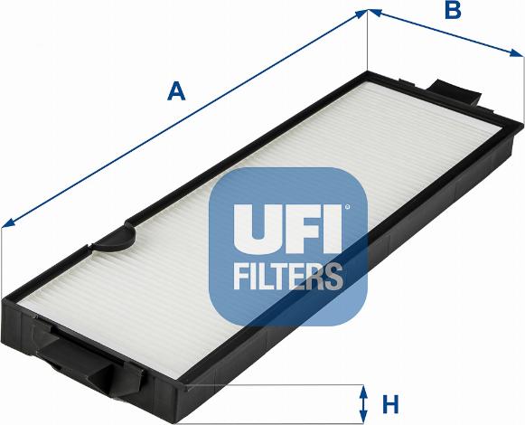 UFI 53.244.00 - Filtre, air de l'habitacle cwaw.fr