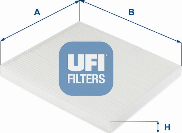 UFI 53.248.00 - Filtre, air de l'habitacle cwaw.fr