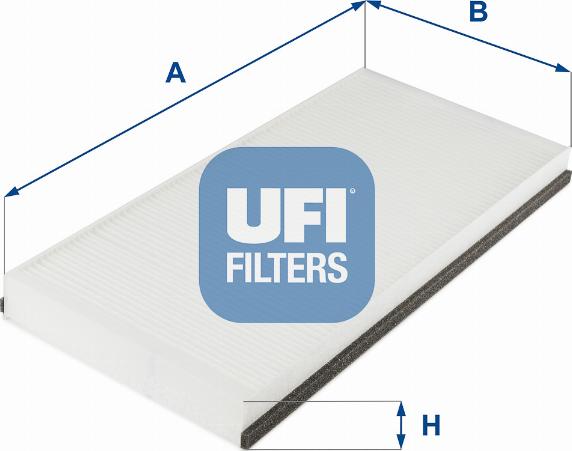 UFI 53.247.00 - Filtre, air de l'habitacle cwaw.fr