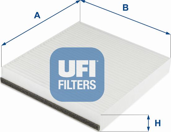 UFI 53.260.00 - Filtre, air de l'habitacle cwaw.fr