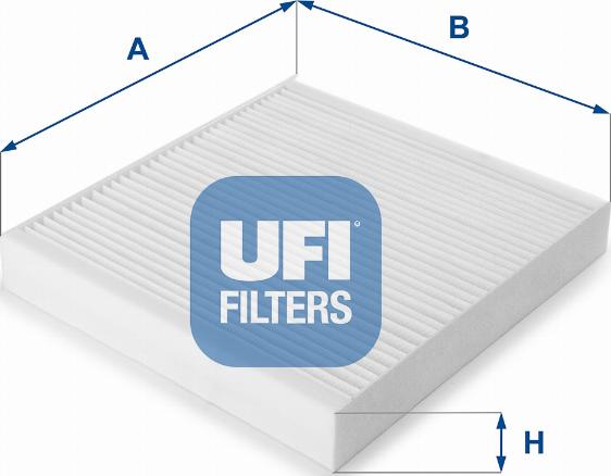 UFI 53.218.00 - Filtre, air de l'habitacle cwaw.fr