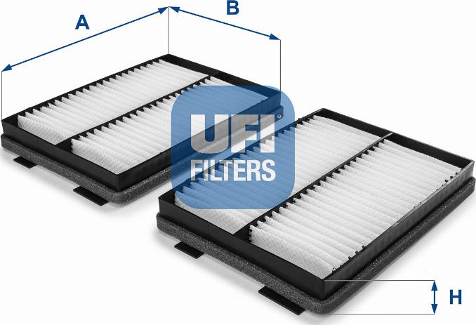 UFI 53.234.00 - Filtre, air de l'habitacle cwaw.fr