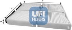 UFI 53.235.00 - Filtre, air de l'habitacle cwaw.fr