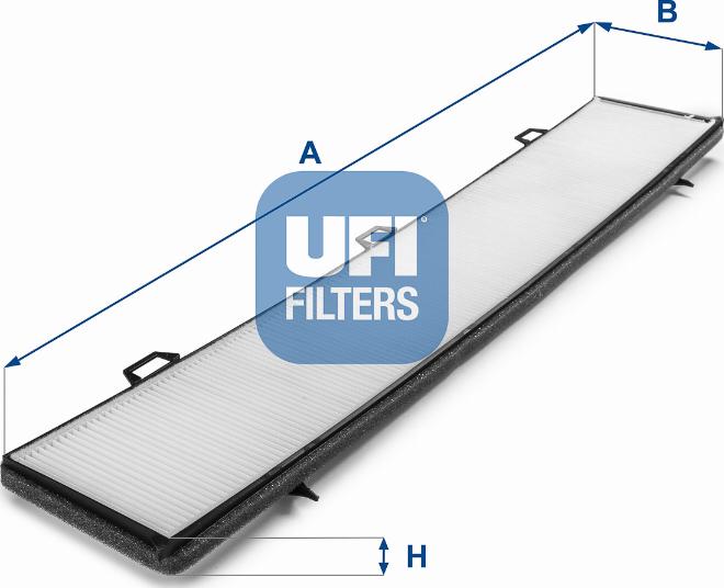 UFI 53.236.00 - Filtre, air de l'habitacle cwaw.fr