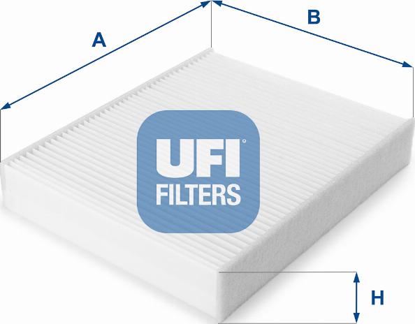 UFI 53.224.00 - Filtre, air de l'habitacle cwaw.fr