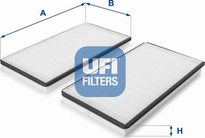 UFI 53.228.00 - Filtre, air de l'habitacle cwaw.fr