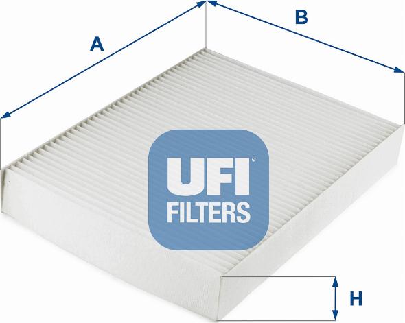 UFI 53.276.00 - Filtre, air de l'habitacle cwaw.fr