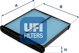 UFI 34.409.00 - Filtre, air de l'habitacle cwaw.fr