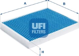 UFI 34.148.00 - Filtre, air de l'habitacle cwaw.fr