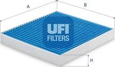 UFI 34.150.00 - Filtre, air de l'habitacle cwaw.fr