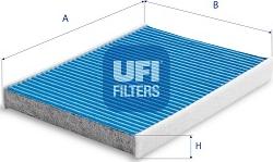 UFI 34.166.00 - Filtre, air de l'habitacle cwaw.fr