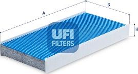 UFI 34.160.00 - Filtre, air de l'habitacle cwaw.fr